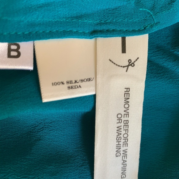 Ann Taylor shirt/blouse 100% silk size 4 - Picture 6 of 8